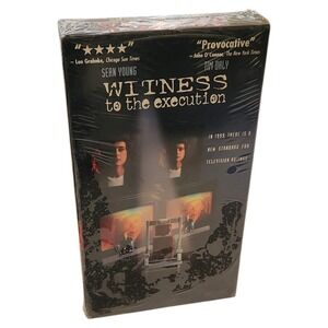 Witness to‎ the Execution VHS Movie Sealed Sean Young Tim Daly Thriller